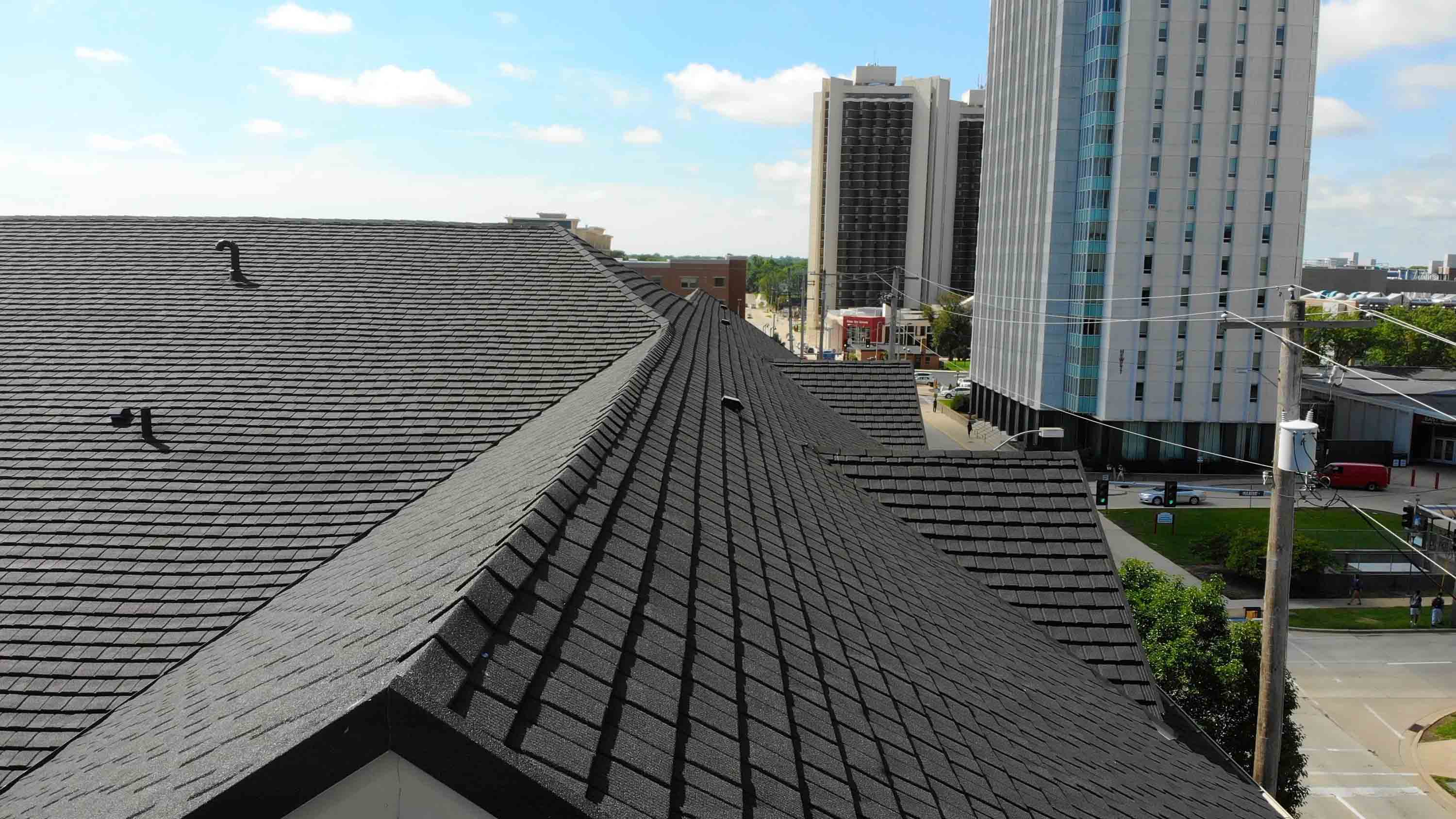 CF Shingle, Charcoal Blend, Light Commercial, Reroof